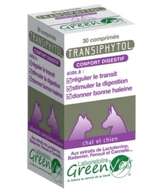 Greenvet Transiphytol Confort digestif pour chien et chat