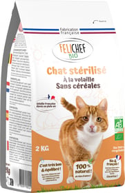 FELICHEF BIO Getreidefreies BIO Trockenfutter für sterilierte Katzen