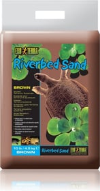 Sable lit de rivière pour aquaterrarium Exo Terra Riverbed Sand