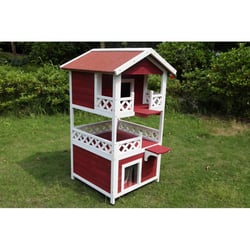 Grande Maison pour chats Zolia Akacia - H125 cm