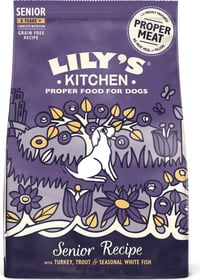 LILY'S KITCHEN Adult 8+ Dinde & Truite pour Chien Senior