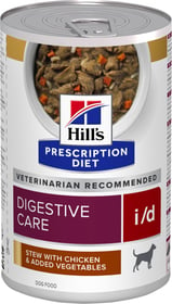 HILL'S Prescription Diet i/d Digestive Mijoté poulet légumes pour Chien et chiot