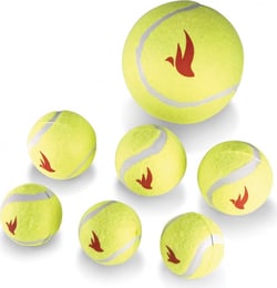 Balles de tennis pour chien Vadigran - disponible 3 tailles