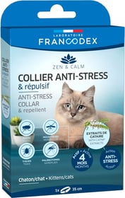 Francodex Collier anti-stress et répulsif pour chatons et chats