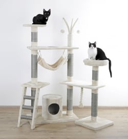 Kerbl Petit arbre à chat Creativ Adventure beige/gris - 150 cm