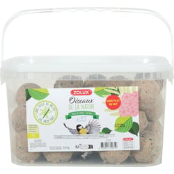 Zolux Seau de 35 boules de graisse 90g