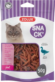 Zolux Friandises pour chat lamelle au canard - 50g