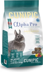 Cunipic Alpha Pro Complete adulte Rabbits Kaninchen sehr reich an Ballaststoffen