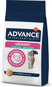 ADVANCE VETERINARY DIETS Urinary Low Calorie steriliseeritud kassidele