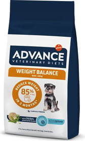 ADVANCE VETERINARY DIETS - Weight Balance Mini krõbinad ülekaalulisele väikesele koerale