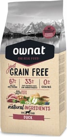 OWNAT Just Grain Free Canard pour chien