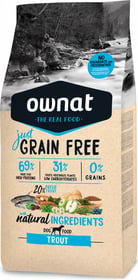 OWNAT Just Grain Free mit Forelle für Hunde