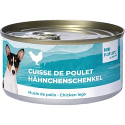 BUBIMEX Bubi Nature Hundenassfutter mit Hühnerschenkel