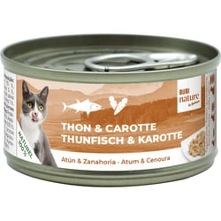 BUBIMEX Bubi nature mit Thunfisch & Karotte für Katzen