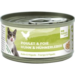 BUBIMEX Bubi nature Nassfutter mit Huhn & Leber für Katzen