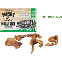 Friandise naturelle Lamelle d'oreille de porc pour chien