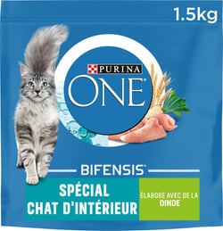 PURINA ONE Stérilisé d'Intérieur à la dinde pour chat