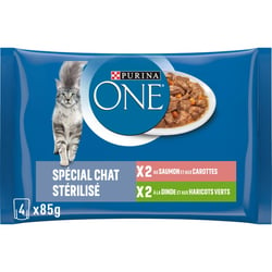 PURINA ONE pâtée pour Chat Stérilisé 