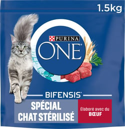 PURINA ONE Chat Stérilisé au boeuf