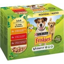 FRISKIES Gaļa un Dārzeņi želē suņiem