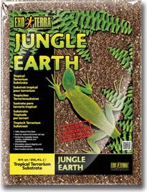 Substrat en Terre de jungle pour terrarium tropical Exo Terra Jungle Earth