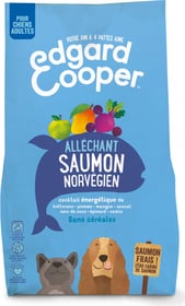 Edgard & Cooper Saumon frais Sans Céréales Hypoallergéniques pour Chien Adulte 