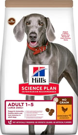 Hill's Science Plan NO GRAIN Adult Large Breed croquettes au poulet pour chien adulte de grande race