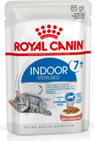 Royal Canin INDOOR 7+ Bouchées en sauce pour chat d'intérieur stérilisé de plus de 7 ans 