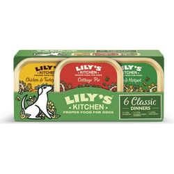 LILY'S KITCHEN Classic Dinner Multipack pâtée pour chien