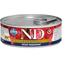 FARMINA N&D Quinoa Weight Management pour chat 80g