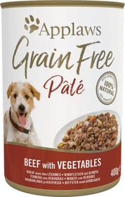 APPLAWS Pâtée Sans céréales pour chien - 3 saveurs - 400 gr