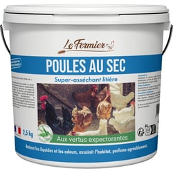 Poules au Sec Super-asséchant litière 