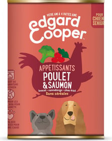 Edgard & Cooper Boîte Pâtée Poulet et Saumon frais pour Chien Senior