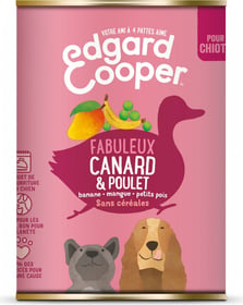 Edgard & Cooper Boîte Fabuleux Canard et Poulet frais pour Chiot