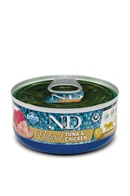 FARMINA N&D Natural Thon & Poulet 70gr