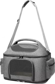 Sac de transport vanity bandoulière pour chat Zolia Greys