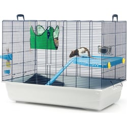 Cage bleu marine pour rongeurs - 80 cm - Freddy 2 