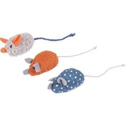 Jouet pour chat Lot de 3 souris