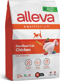 ALLEVA Equilibrium mit Huhn für sterilisierte Katzen