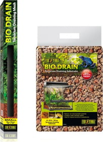 Substrat et Treillis drainage pour terrarium Exo Terra Bio Drain