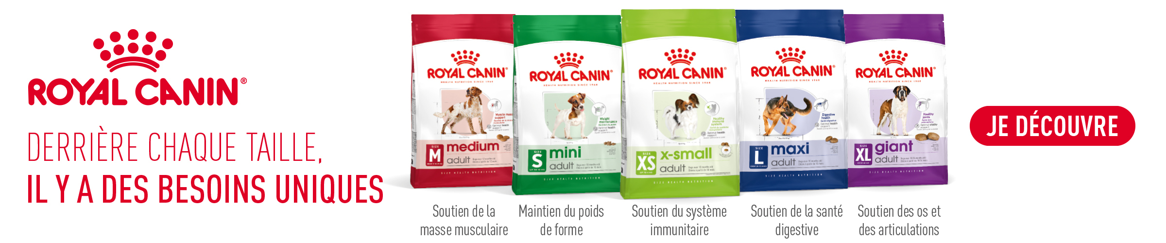 Royal Canin nouveaux packagings