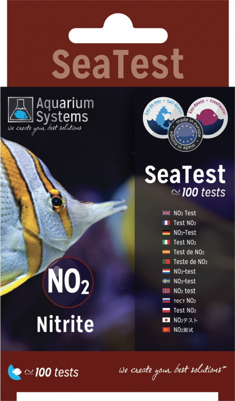 Aquarium Systems Test Nitrieten NO2