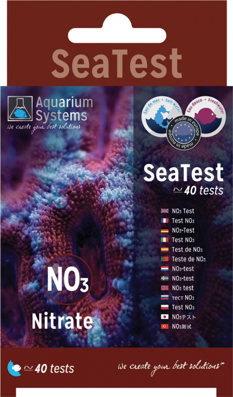 Aquarium Systems Test Nitraat NO3