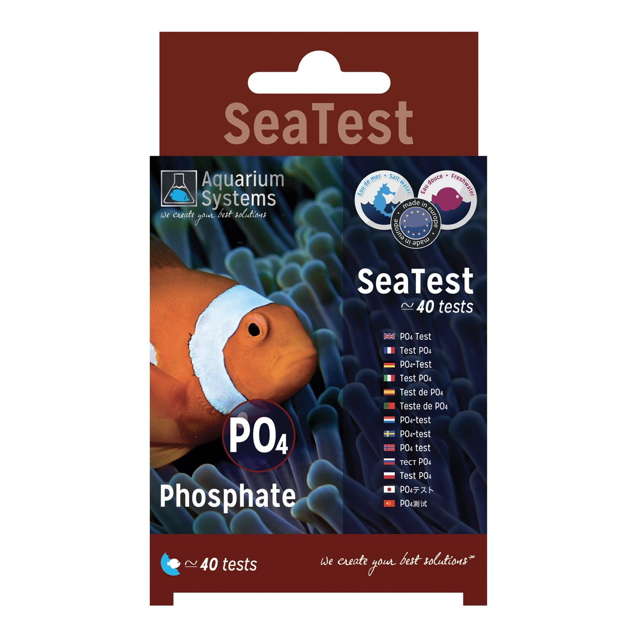 Aquarium Systems Test Phosphate PO4