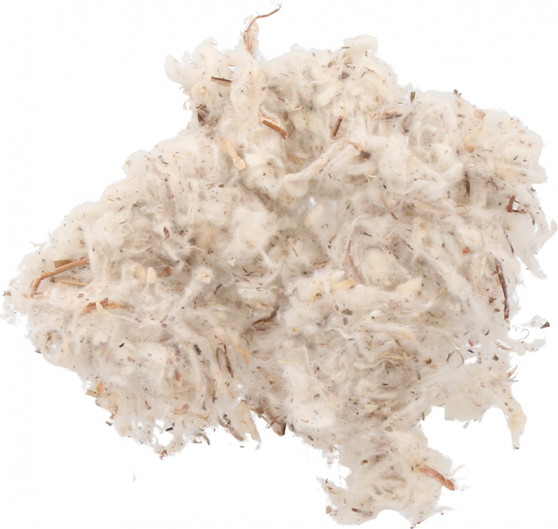 Hochwertige Nagetierstreu aus 100% weicher Baumwolle - 15 und 30 l