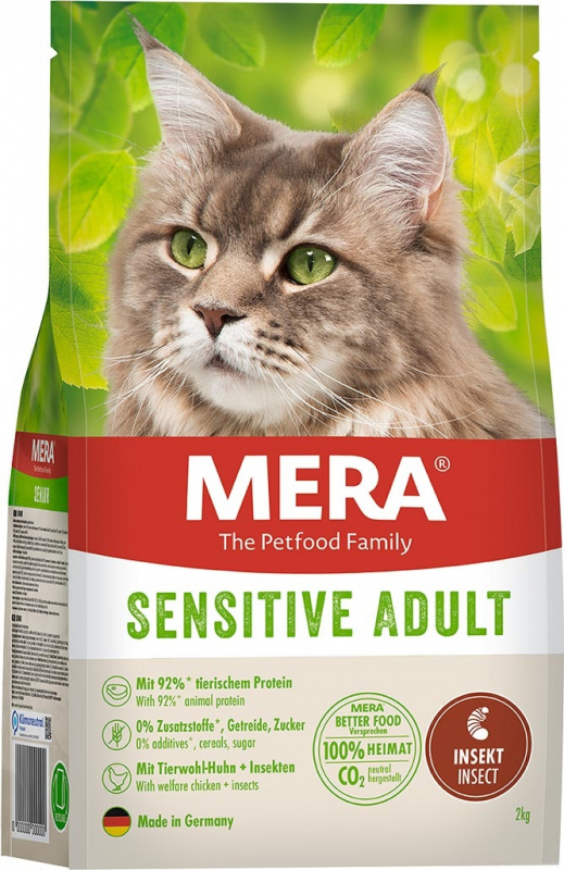 MERA Cat Adult mit Insekten für empfindliche Katzen