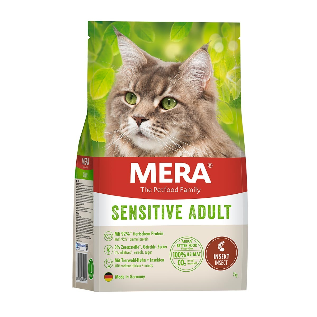 Pienso MERA Sensitive Adult para gatos sensibles con insectos