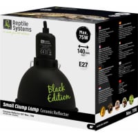 Lámpara de cerámica negra Reptile Systems
