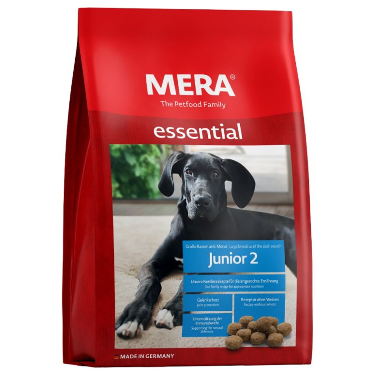 MERA Essential Junior 2 para cachorros de razas grandes Aves de corral
