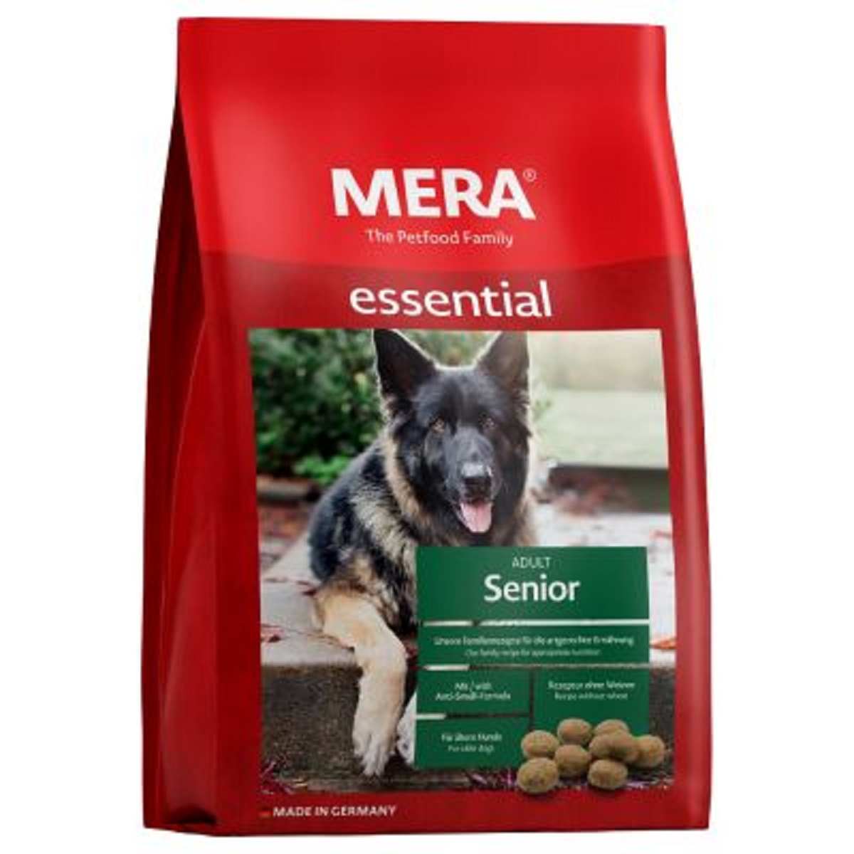 Pienso MERA Essential Senior con aves de corral para perros mayores